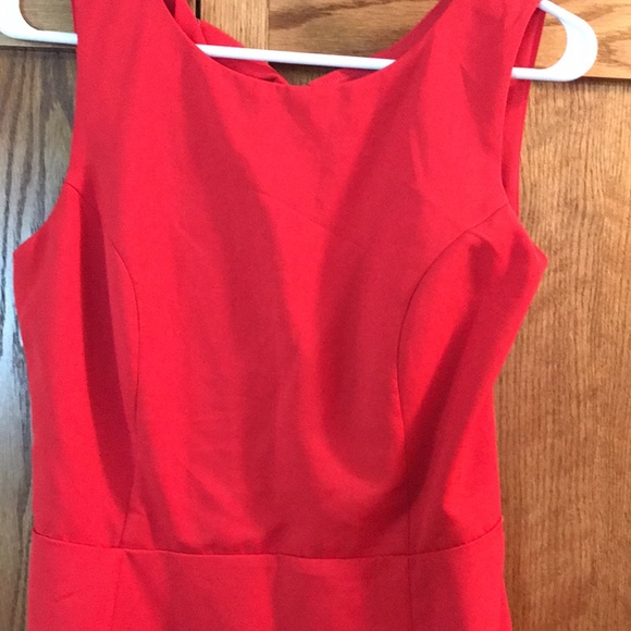 Lulus Women’s Size XL Gorgeous Red Dress With The Back Cut Out/Hooked With Bow - Picture 2 of 9